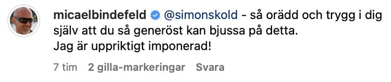 Simon Skölds kommentarsfält Simon Skölds kommentarsfält